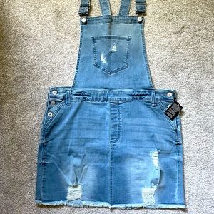 Overall Miniskirt